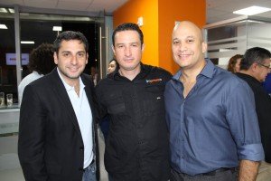 David Benaim, Albenis Gómez y Marco Ocando