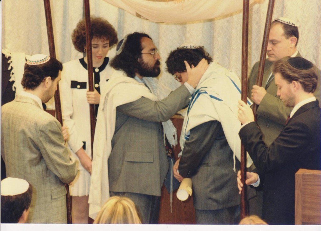 Momento en que fue ordenado como rabino | Foto: cortesía