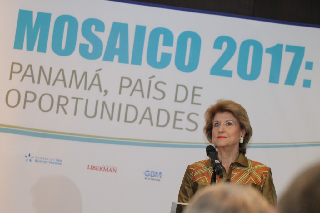 Mercedes Eleta de Brenes, presidenta  del Instituto Cultural Panamá-Israel | Foto: Andreína Rodríguez