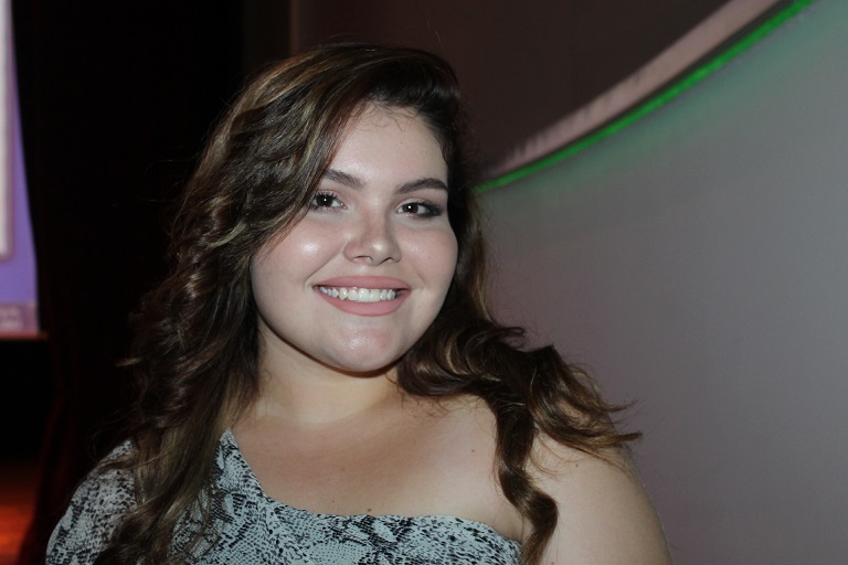 Daniela Calvo, estudiante de Comunicación Social de la USMA colaboró con las privadas de libertad ofreciéndoles talleres de edición y maquillaje.