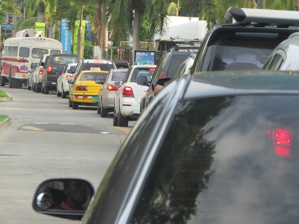 La congestión se produce en las principales avenidas de CDE | Foto: AR