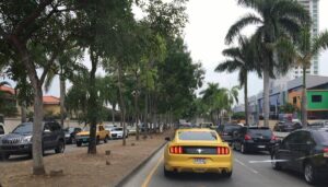 El choque causó gran congestionamiento en el Corredor Sur, y esto repercute directamente en las calles aledañas a las salidas y entradas de CDE | Foto: Natalia Carvajal