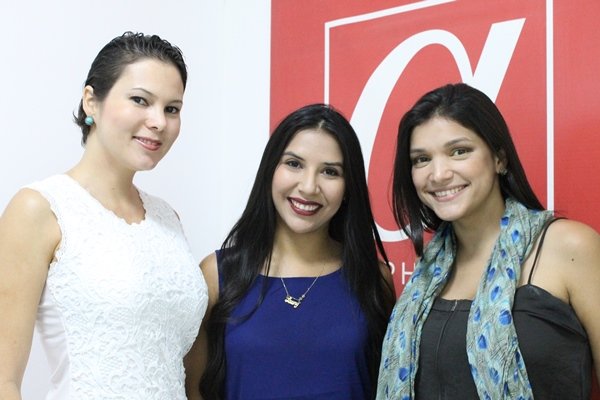Betzy Mayorga, Laury Zea y Yólise Páez