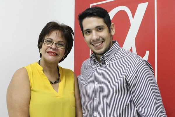 Jadira de Leaño y Eduardo Canelones