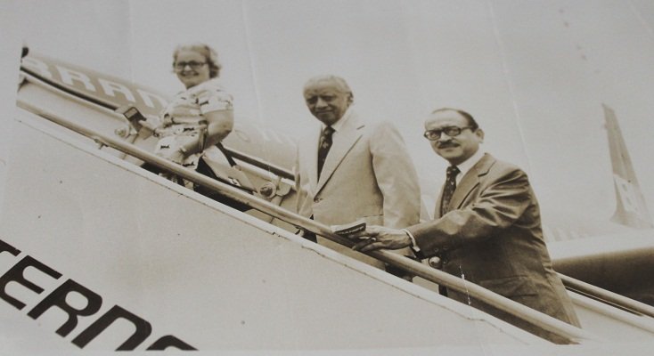 Los tratados los llevaba en sus manos a todos los viajes a Washington | Foto: MCA
