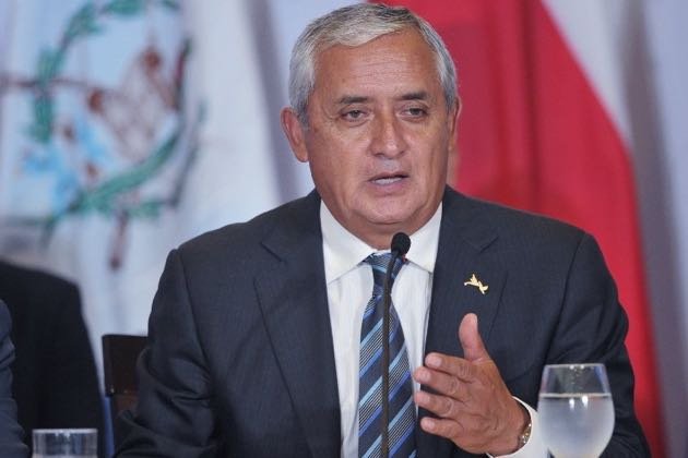 Foto: Otto Perez Molina AFP