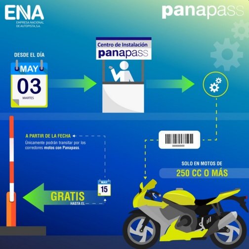Panapass moto