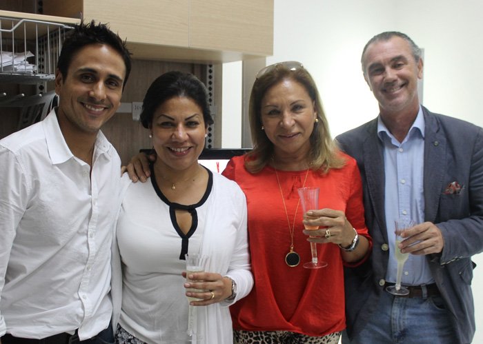 Pedro Alonso, Ayurami Mujica, Olga Fuentes y Luis Calvo