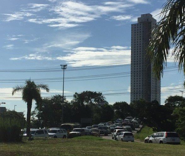 El tranque se hace más evidente a las horas pico.