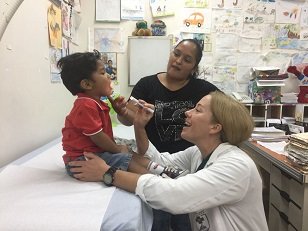Unos 25 niños fueron atendidos en esta jornada conjunta de médicos panameños y norteamericanos.