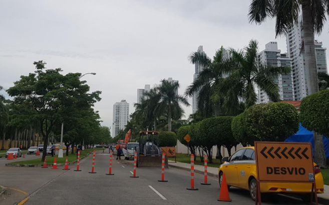 Un par de meses han durado los trabajos adelantados por Ensa en la avenida Marina Sur . Se espera que finalicen a mediados de noviembre o antes | Foto: AR