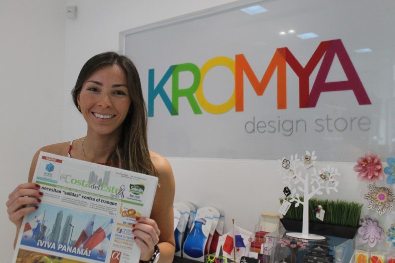 Paola González, ejecutiva de ventas Kromya Store | Foto: Andreína Rodríguez